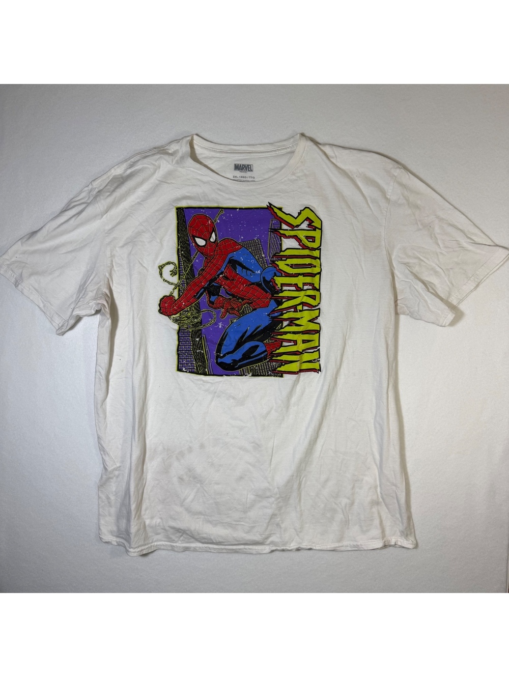 Marvel Spider-Man Graphic T-Shirt — Youth Size 2XL